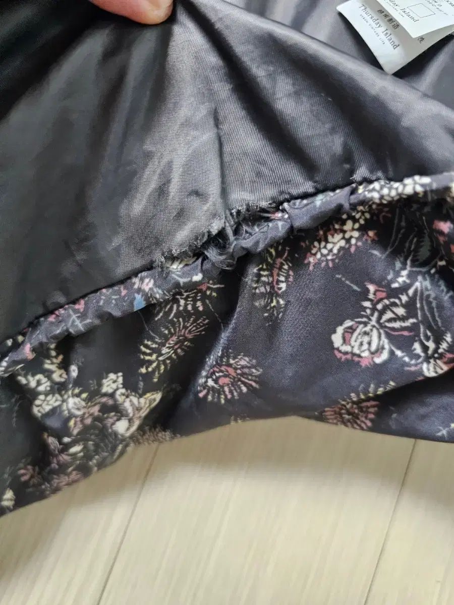  サースデーアイランド フラワー パータン レディース ダウン ベスト ベスト ジレ ベスト ジレ ビスチェ