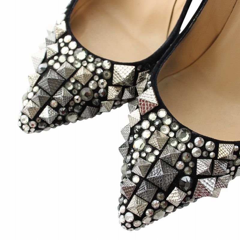クリスチャンルブタン Christian louboutin パンプス スエード ポイン