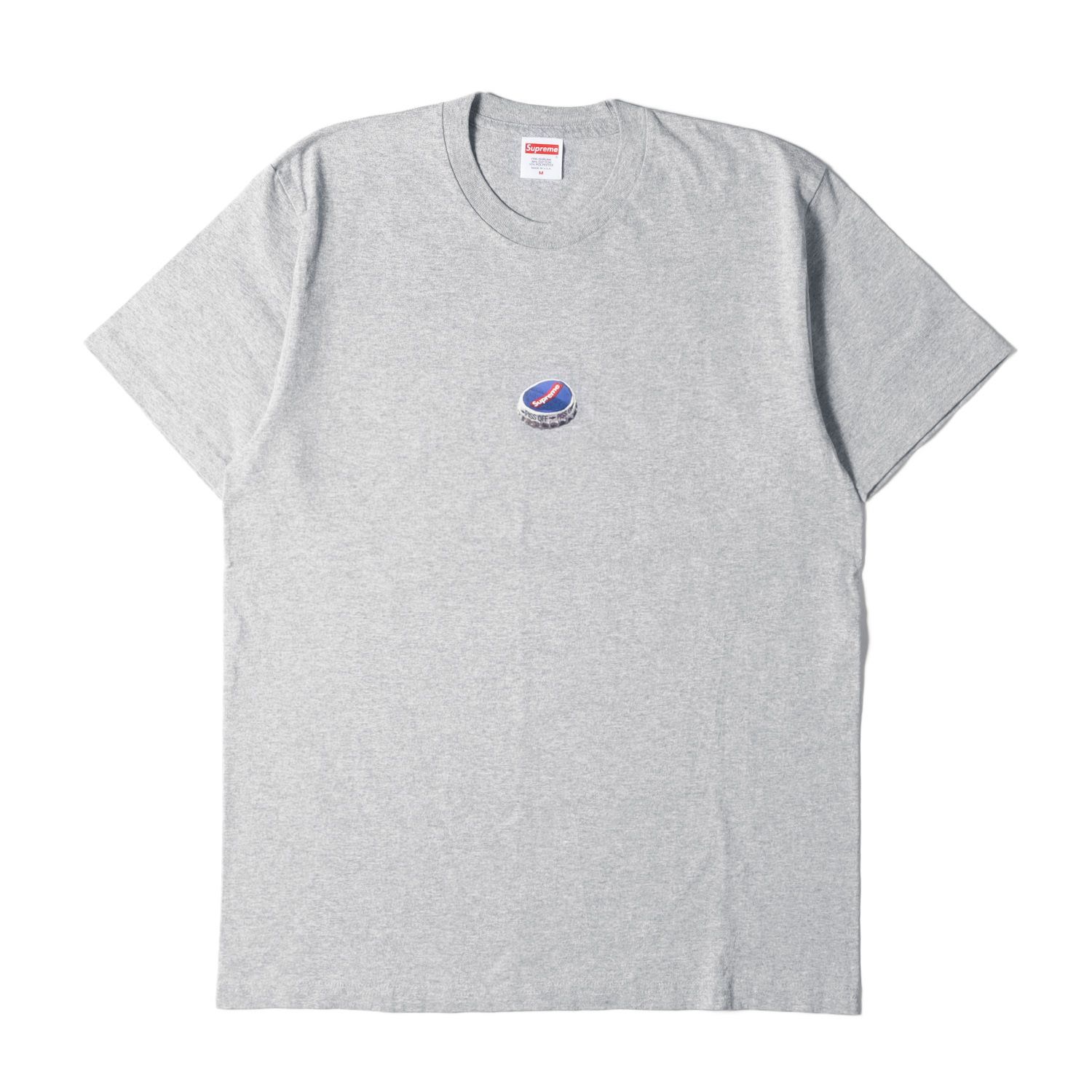 美品 Supreme シュプリーム Tシャツ サイズ:M ボトルキャップ ロゴ 