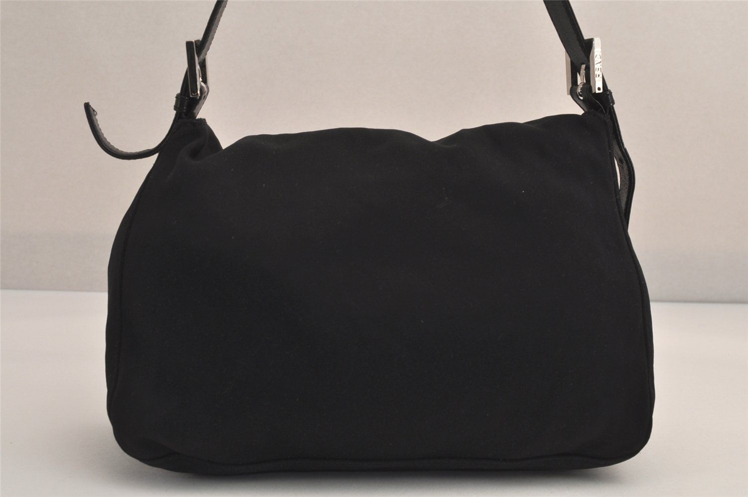 極美品】FENDI マンマバケット ハンドバッグ コットン ジャージ  