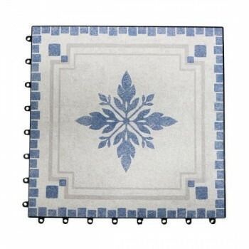 ジョイント防虫パネル ルーアン ブルー 30cm×30cm×18枚入 BJR-30 B