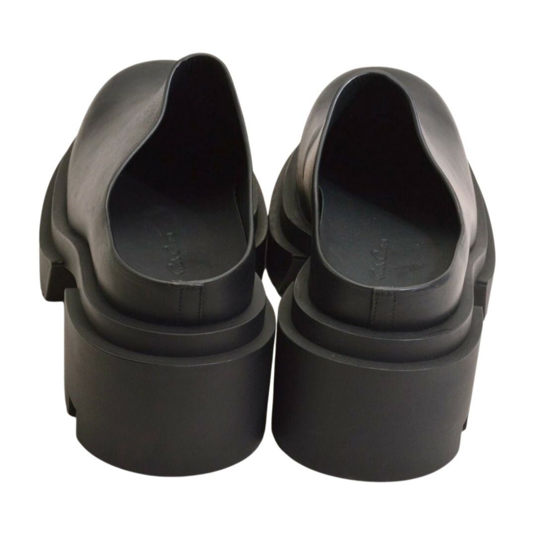  リックオウエンス Rick Owens BOGUN SLIDE ボーガン スライド レザー サボ サンダル ミュール スリッポン 40 ブラック メンズ F-YA 1130 コンフォートサンダル サンダル ミュール