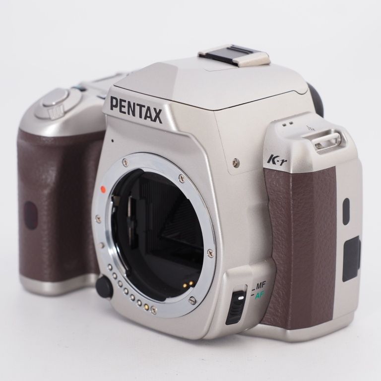 PENTAX ペンタックス デジタル一眼レフカメラ K-r シルバー×ブラウン