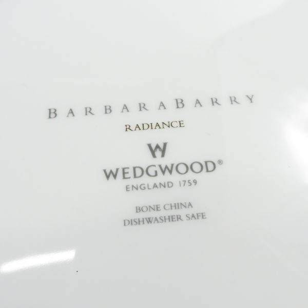 WEDGWOOD ウェッジウッド BARBARABARRY RADIANCE バーバラバリー 大皿 5枚 28cmプレート ディナー セット  SY6147K - メルカリ