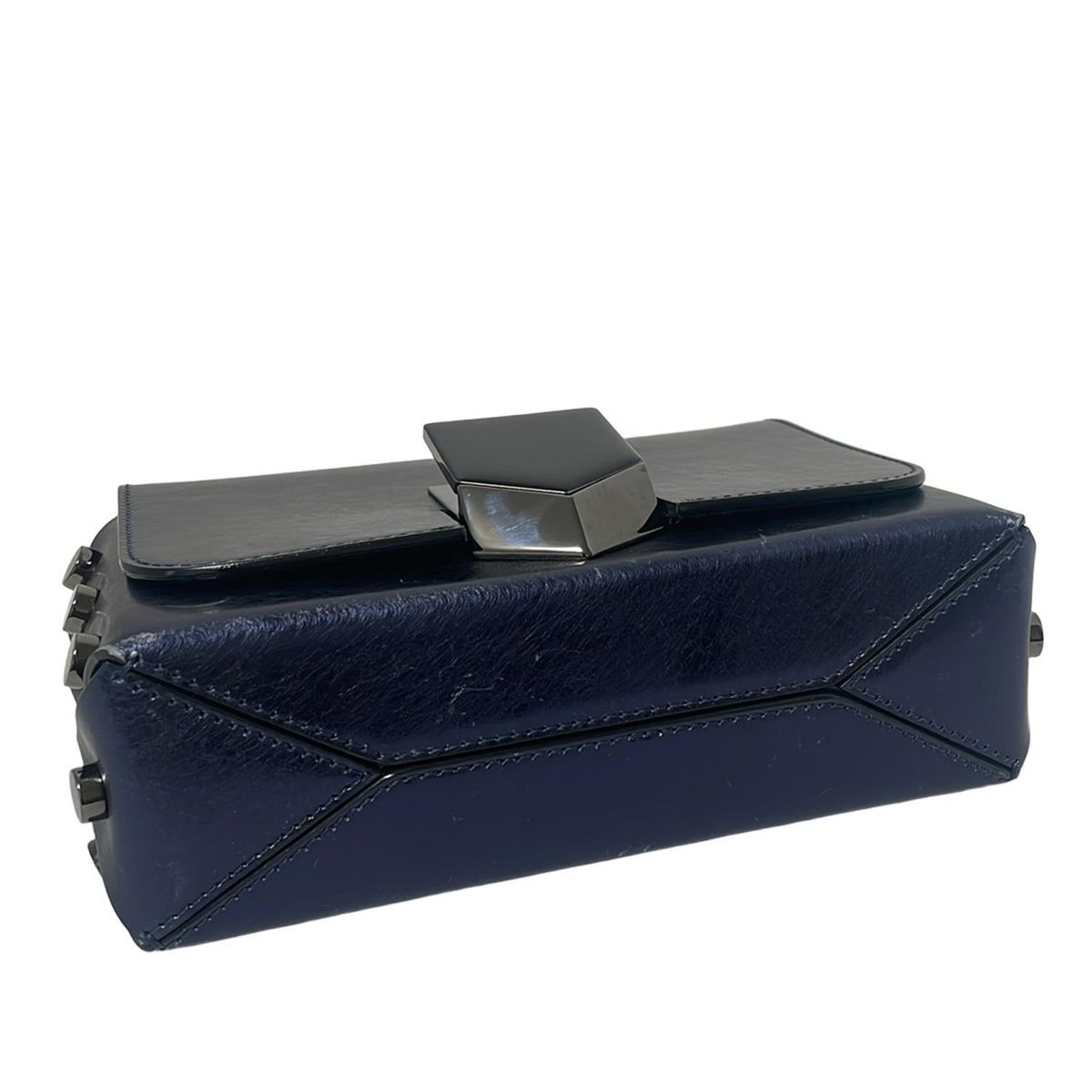 JIMMY CHOO(ジミーチュウ) ショルダーバッグ ロケットプティ ネイビー