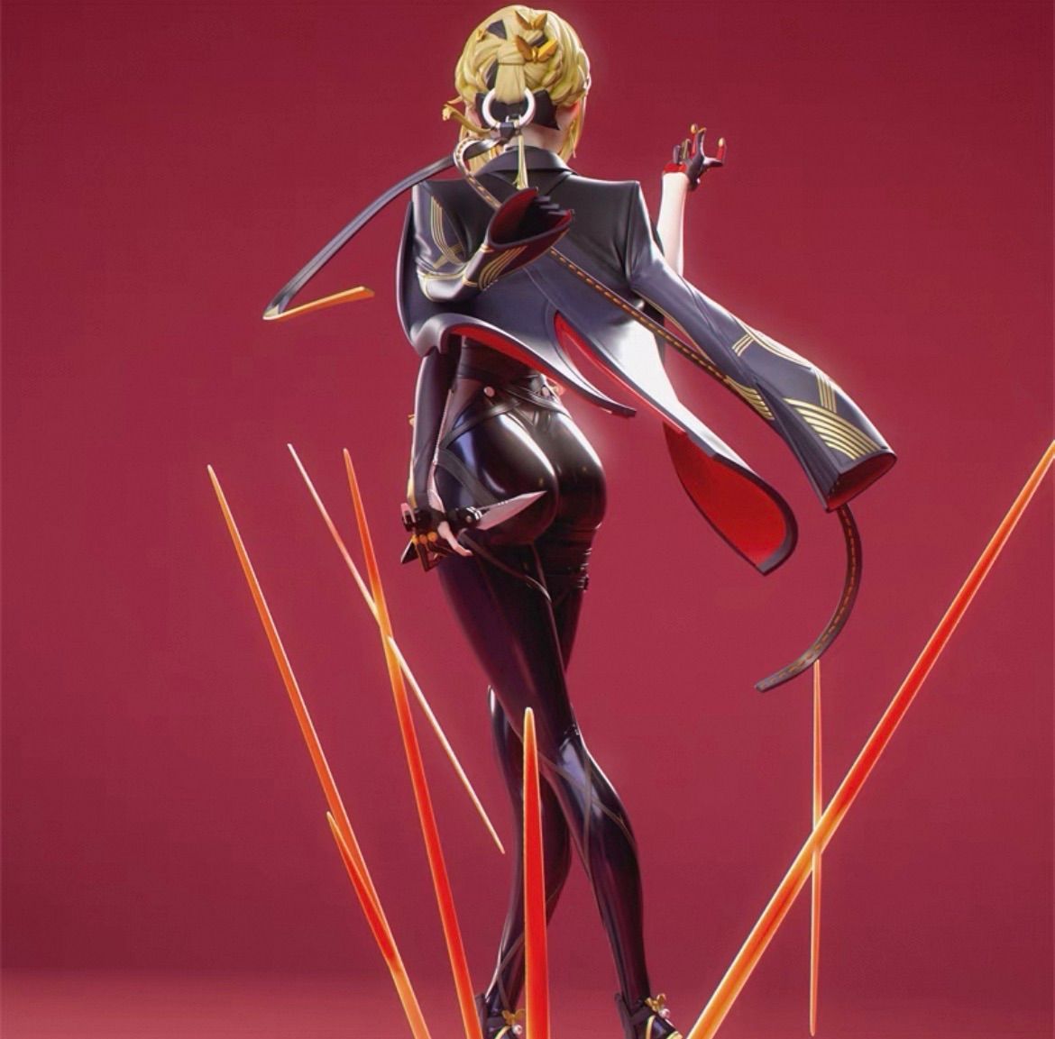 1/6 ガレージキット フィギュア 未塗装 ゼンゼロ イヴリン 28cm