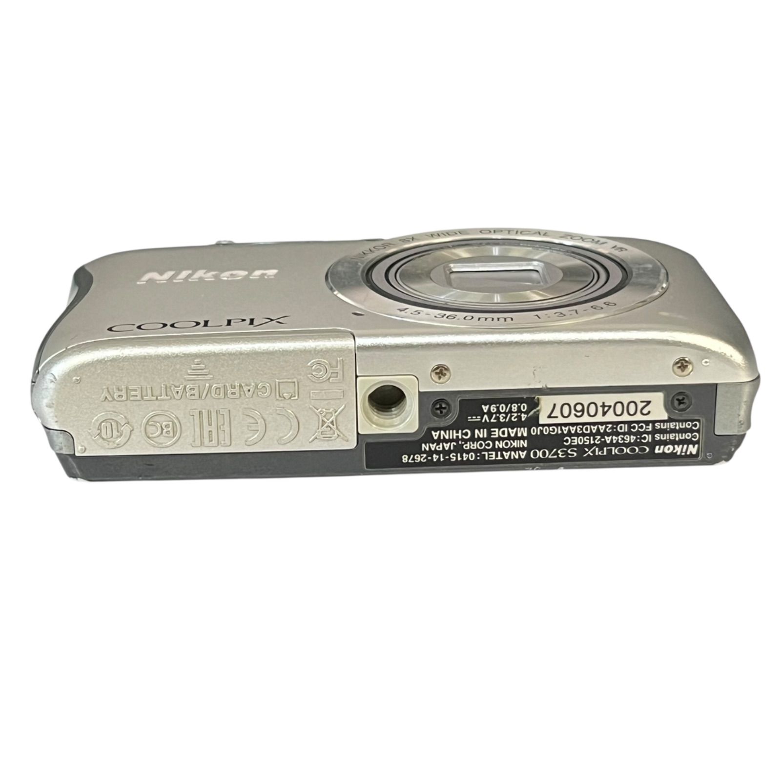 (Nikon COOLPIX S3700 動作未確認 ジャンク コンパクト Amazon.com : Nikon Digital Camera COOLPIX S3700 Black