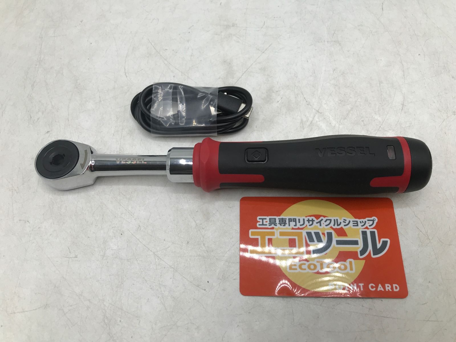 VESSEL|ベッセル 電動スリムラチェット No.400ER3 ITPXAKE6R1WO エコツール岡崎岩津店 M01