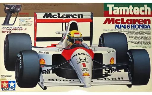 1/14 TamtechマクラーレンMP4/6ホンダ(車両セット) 中古】ラジコン 1/14 マクラーレン MP4/6 ホンダ(車両セット