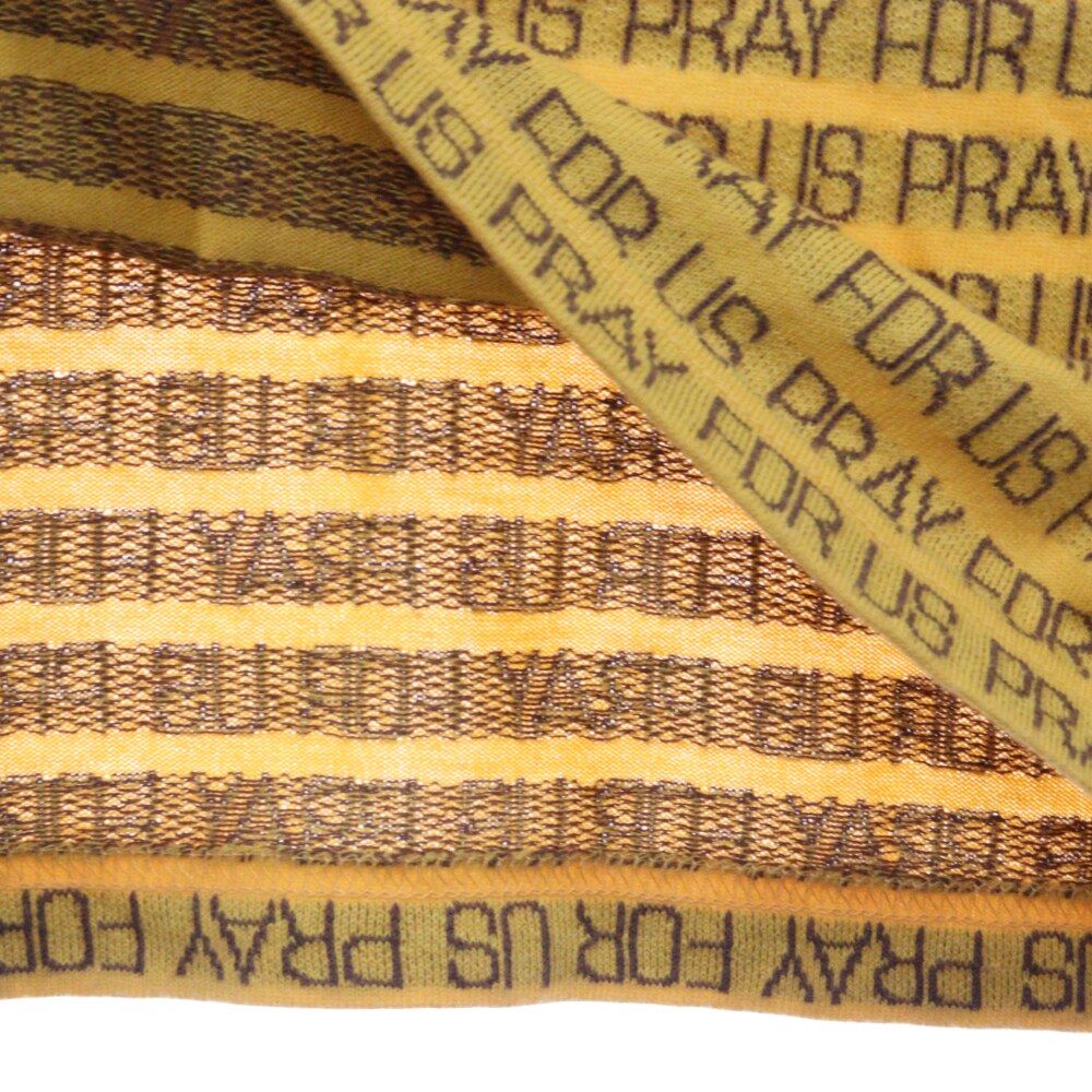 SUPREME (シュプリーム) 18SS Pray For Us Jacquard Polo 半袖