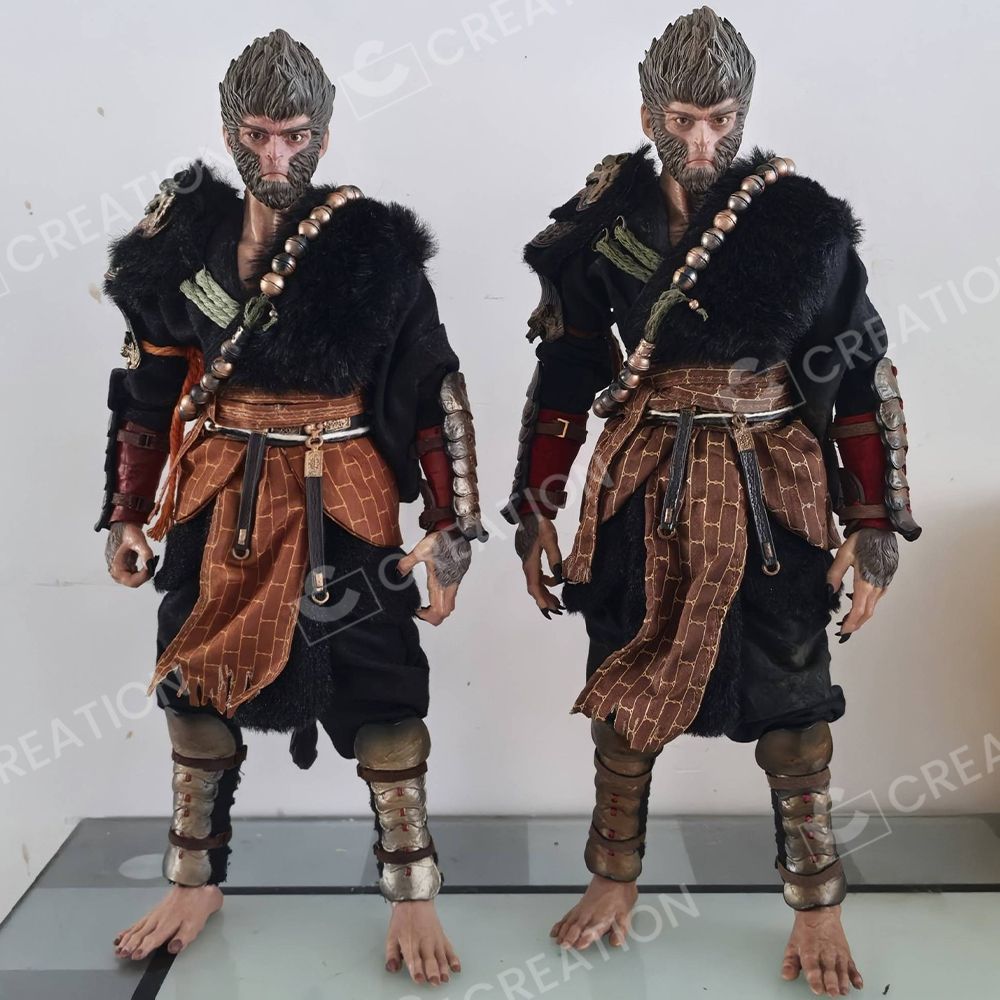 Amazon.co.jp: 黒神話 悟空 周辺 ぬいぐるみ コスプレ 道具 綿