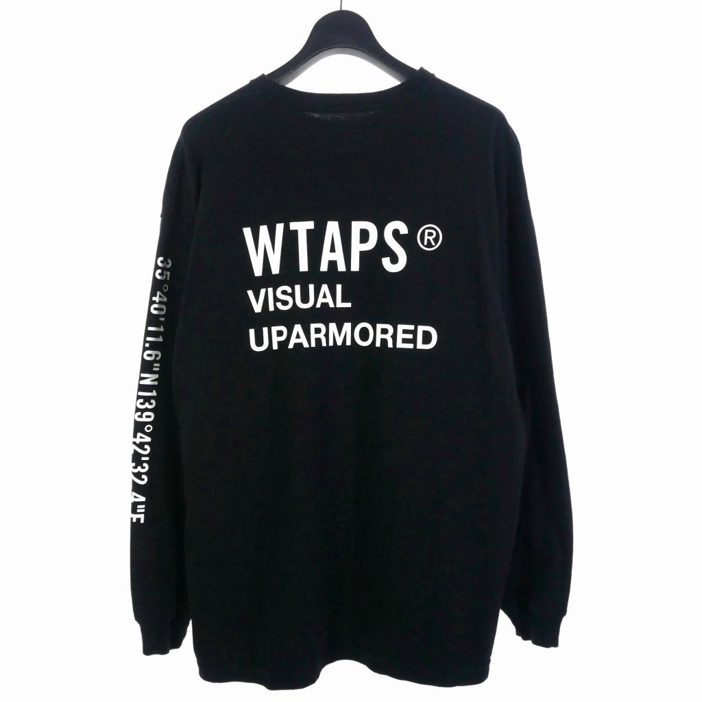 WTAPS 長袖カットソー ロンT 黒 size:03 ダブルタップス ダブルタップス WTAPS 22SS 40PCT UPARMORED 長袖Tシャツ 黒 1