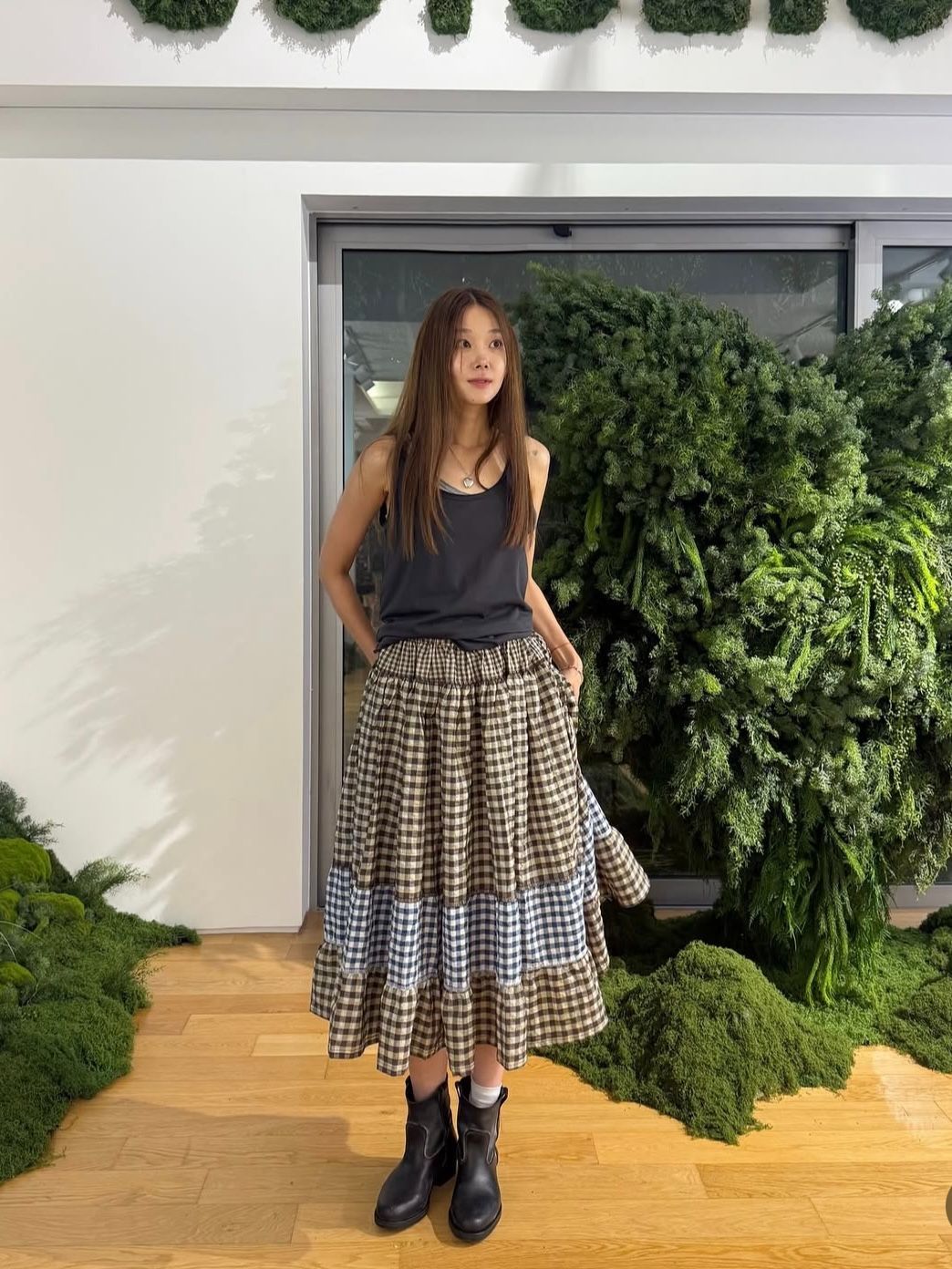 ミッドレングス スカート