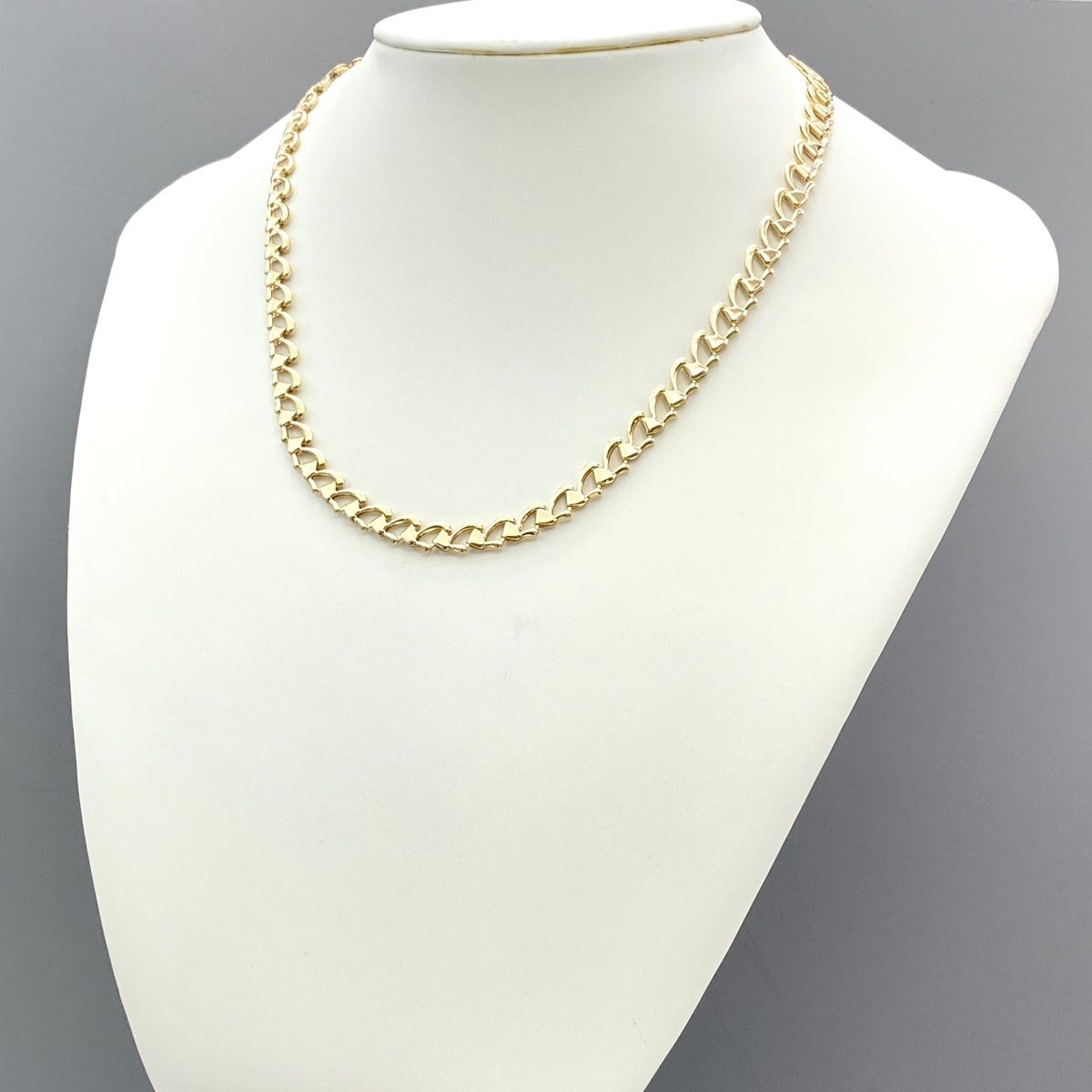 ポーラ POLA デザインネックレス YG イエローゴールド ネックレス 750  