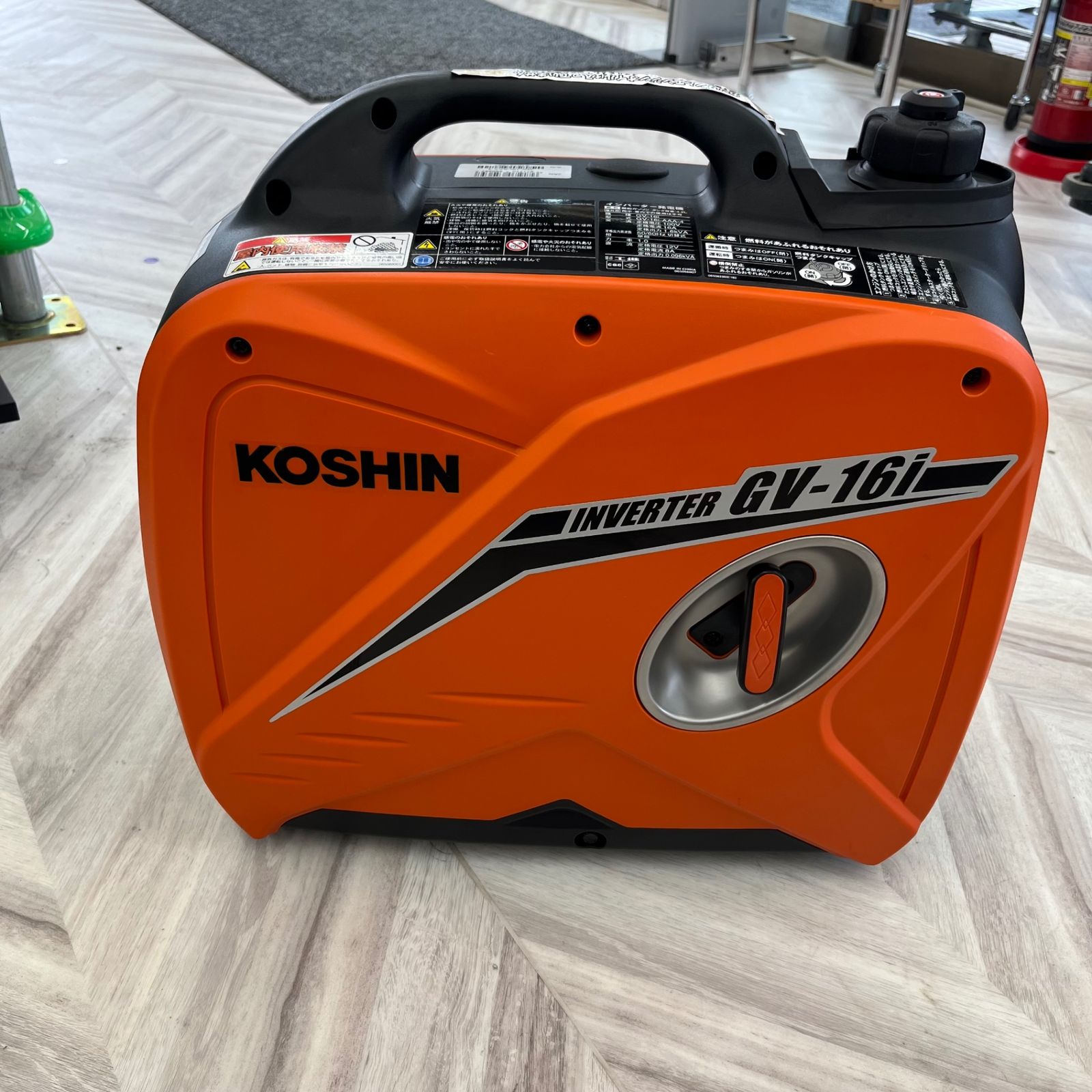 【未使用品】KOSHIN インバーター発電機 GV-16i Amazon | 工進(KOSHIN) インバーター 正弦波 発電機 (定格出力