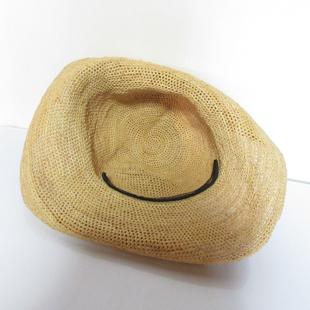 美品　ヘレンカミンスキー　ワイドプリムハット　カジュアル　ベージュ　フリーサイズ Helen Kaminski ヘレンカミンスキー PROVENCE10 ハット ラフィア