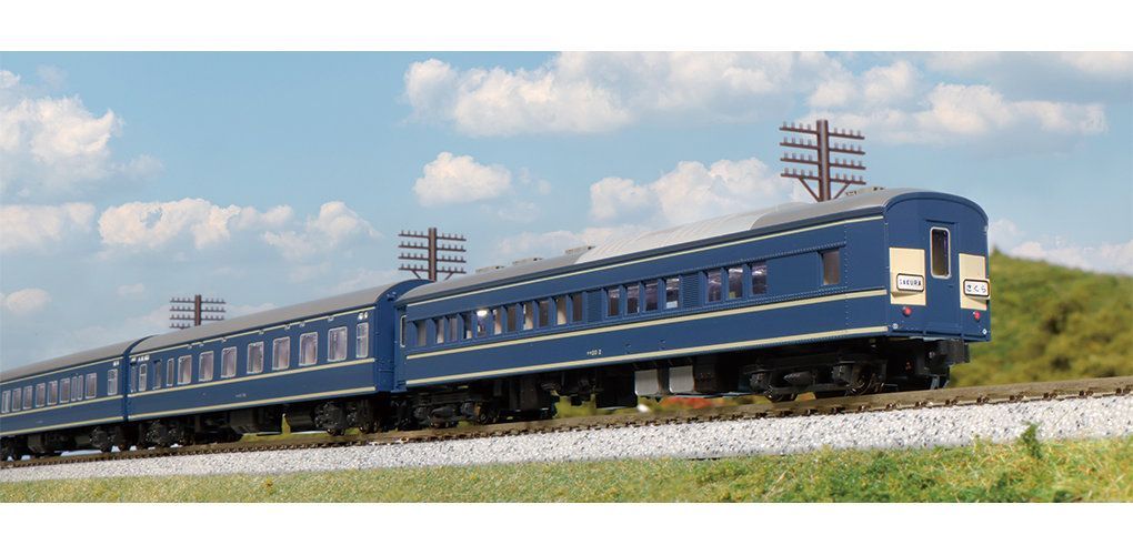 人気 KATO 10-1872 20系寝台特急「さくら」 長崎編成8両セット 中古
