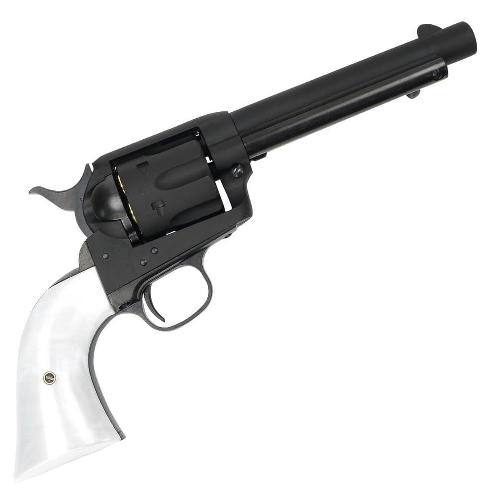 マルシン ガスガン コルトSAA 45 アーティラリー 5 5インチ ブラックHW パールプラグリップ 18歳以上