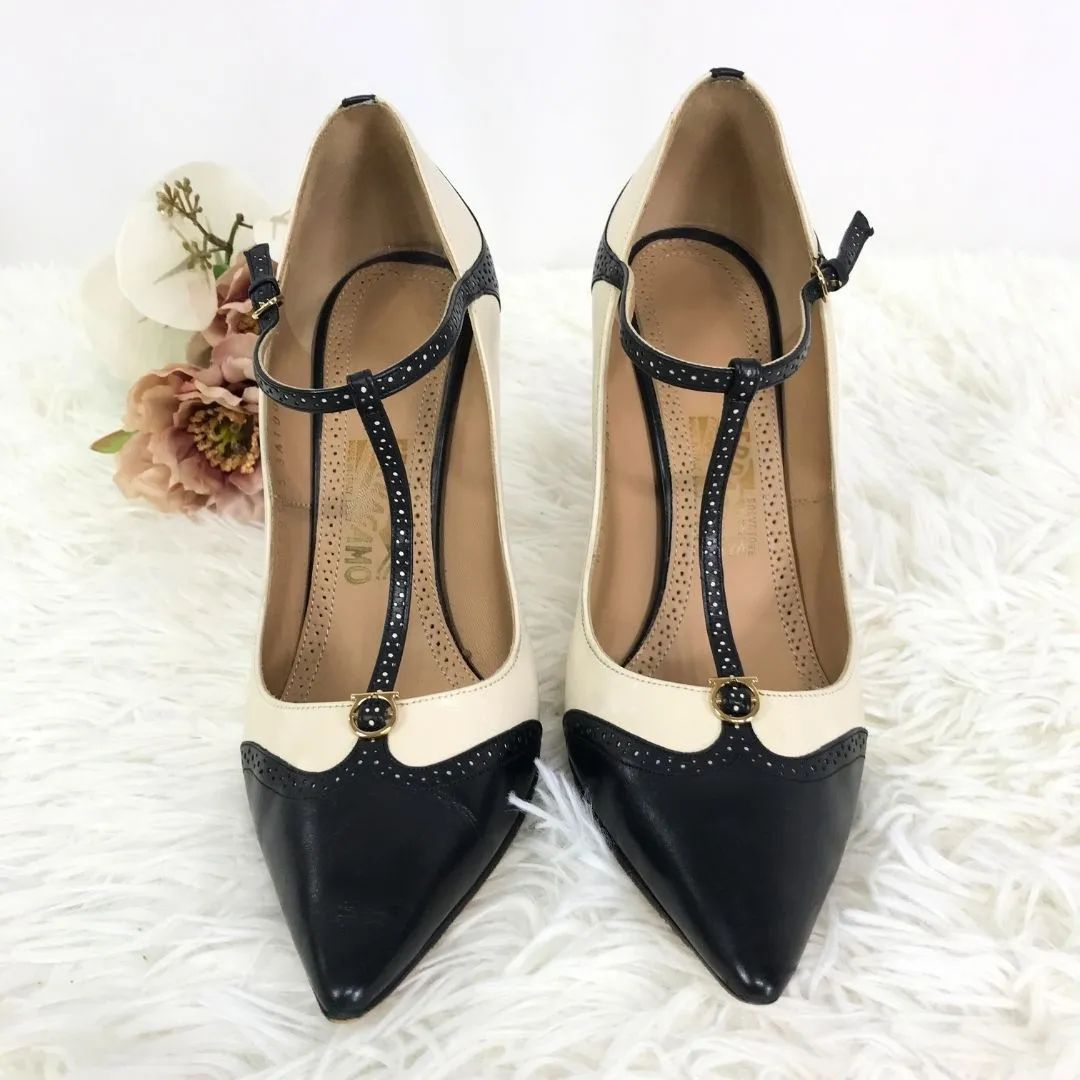 Salvatore Ferragamo サルヴァトーレフェラガモ パンプス ハイヒール T 