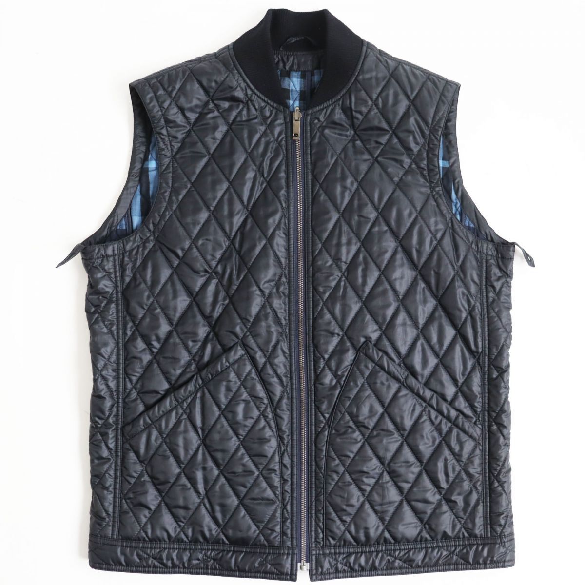 BURBERRY LONDON バーバリー キルティング ベスト ノバチェック