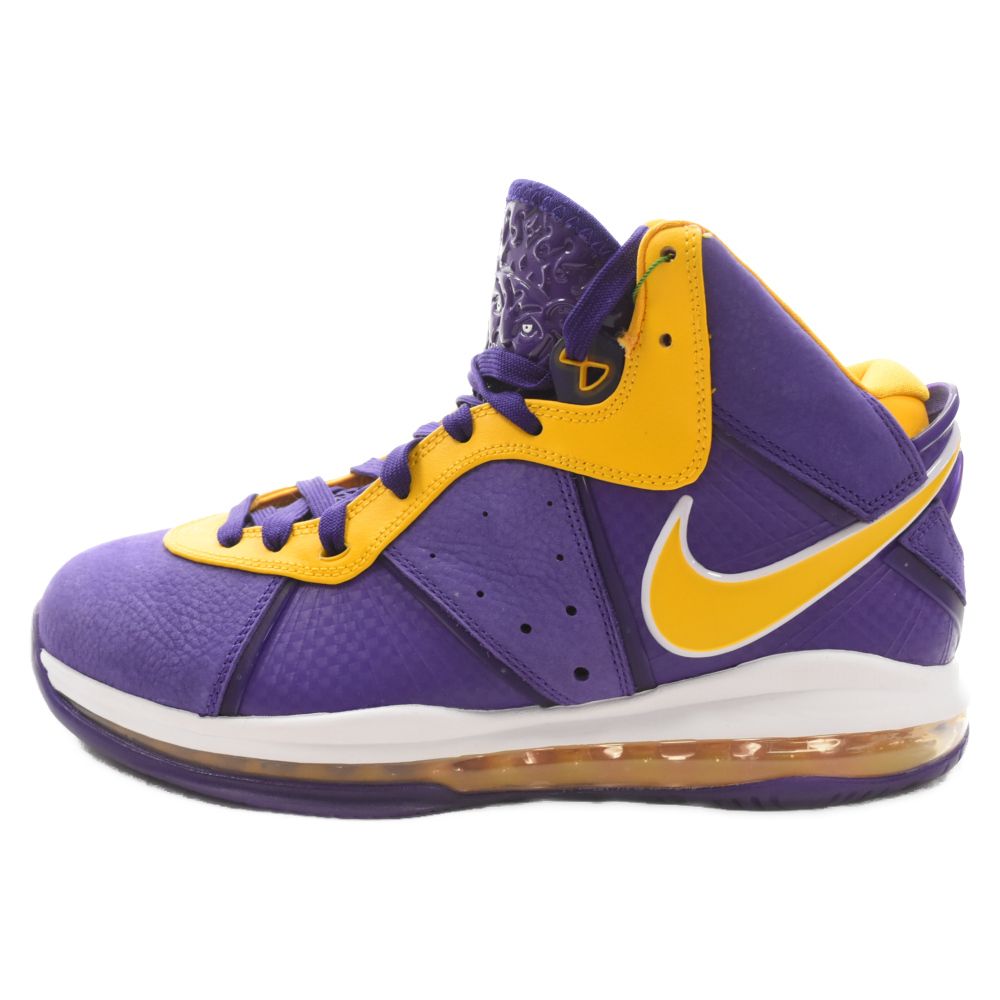 NIKE (ナイキ) LEBRON 8 QS LAKERS レブロン 8 レイカーズ ハイカット 