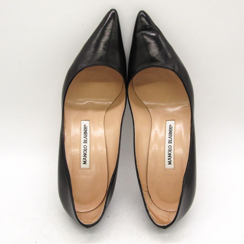 マノロブラニク パンプス 36 1/2 美品】マノロブラニク アンクル