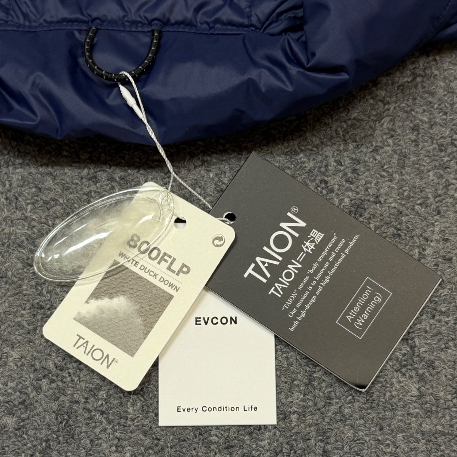 参考上代44000円 未使用品 EVCON 24AW × TAION DOWN COACH JACKET 