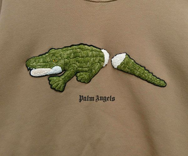 Palm Angels パームエンジェルス クロコダイル ワニ スウェット