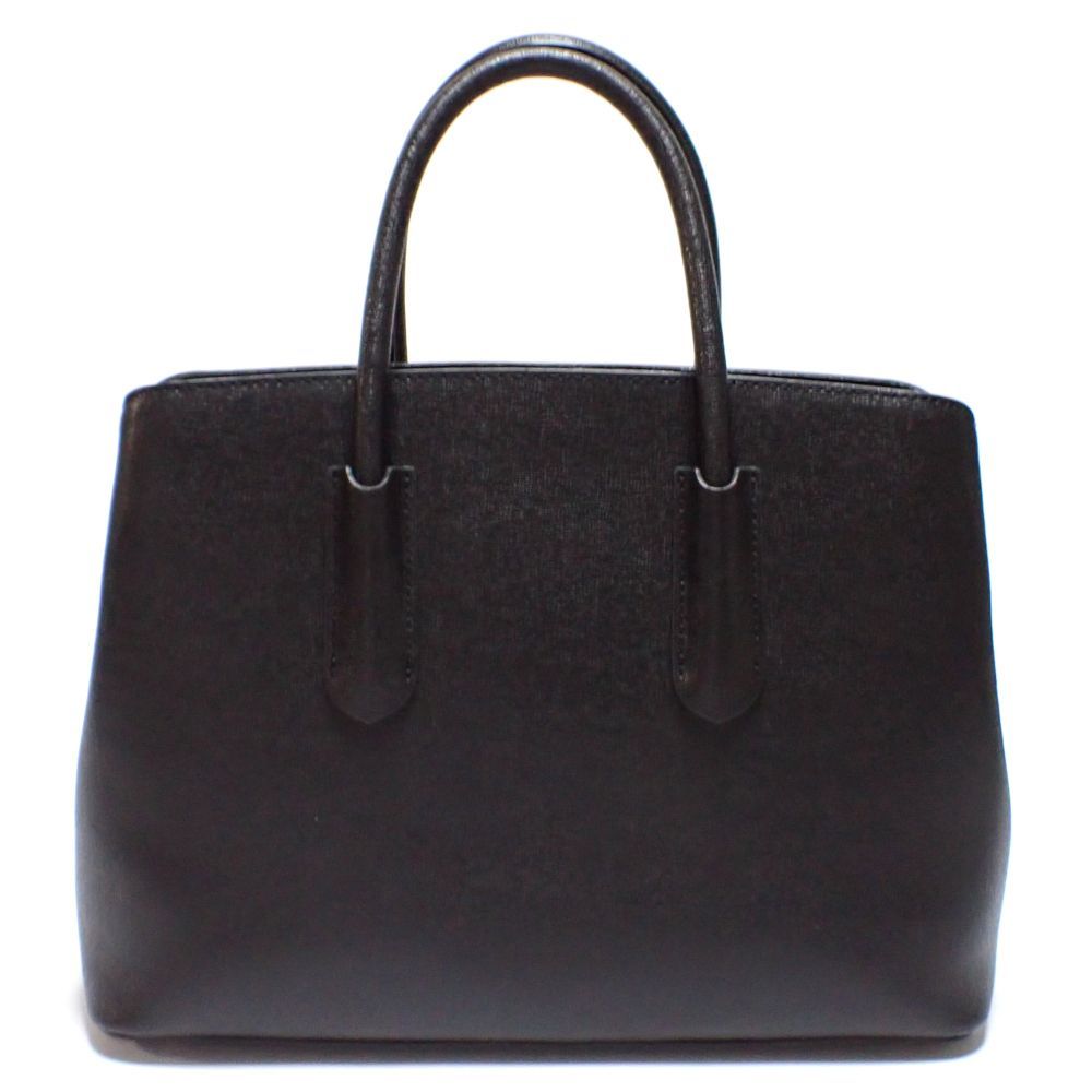美品】FURLA フルラ 黒 レザー ハンドバッグ