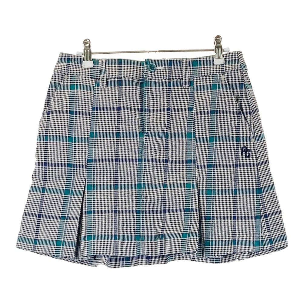 【新品】パーリーゲイツ ストレッチ抜群！グレンチェック千鳥柄 スカート サイズ0 新品】パーリーゲイツ ストレッチ抜群！グレンチェック千鳥柄