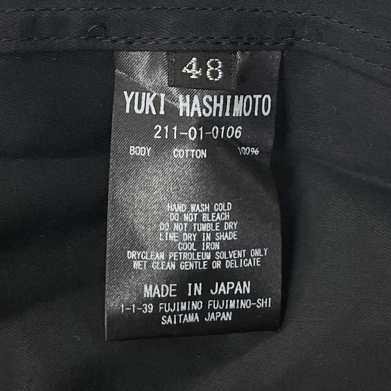 YUKI HASHIMOTO◇21SS/CONTRAST STICH SHIRTS/ユウキハシモト/シャツ