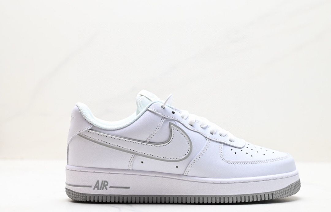 新品 Nike air force 1 low ホワイト/グレー 男女兼用 22.5cm-28cm DX5805-100