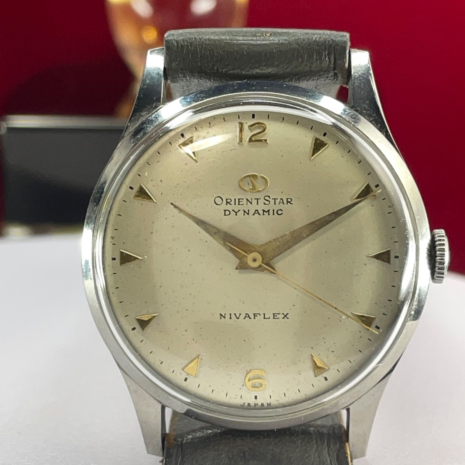 ★OH済 希少 デッドストック 50s オリエントスター DYNAMIC 腕時計 ☆OH済 希少 デッドストック 50s オリエントスター DYNAMIC 腕時計