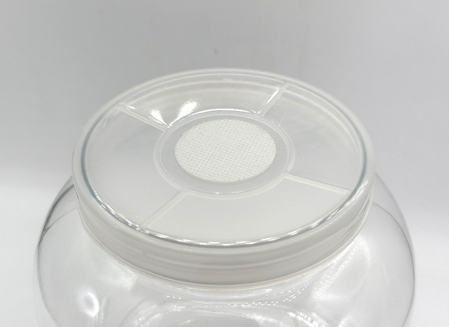 DDA 硬質クリアボトル 2300ボトル フタΦ8×3穴 18本セット dda クワガタ カブトムシ虫 飼育 ボトル ケース