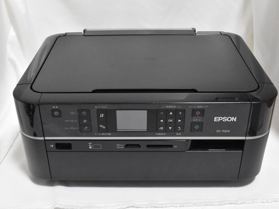 ◇EPSON EP-702A 動作確認済み インク付属無し - メルカリ