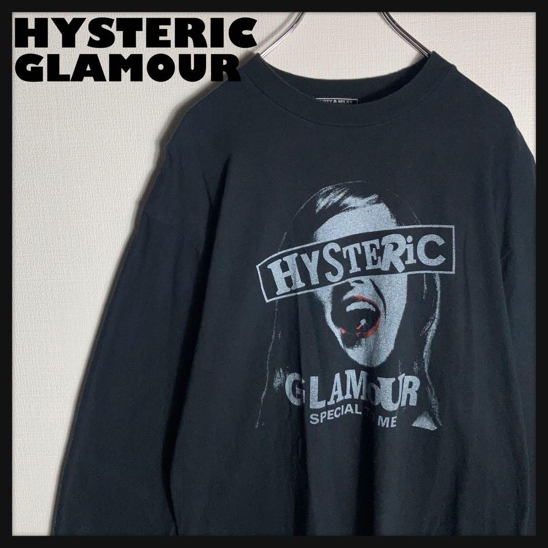 HYSTERIC GLAMOUR スウェット 薄手 ロンT感覚 黒 L - メルカリ