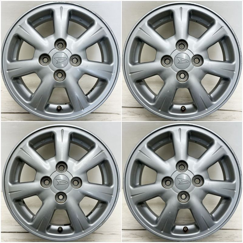 タントファンクロス 純正タイヤ4本セット 14インチ 新車外し