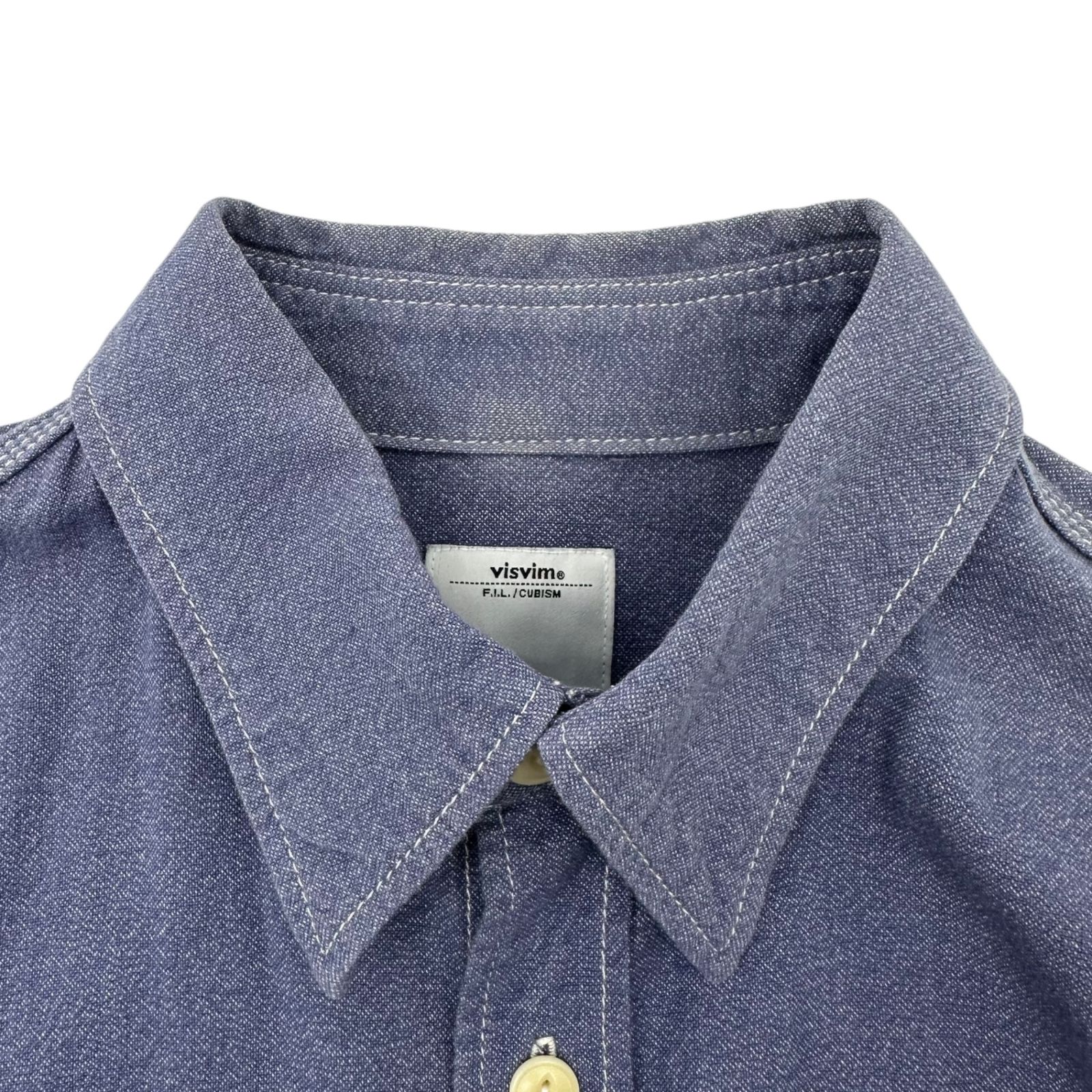 VISVIM(ビズビム/ヴィズヴィム) 13SS DEADWOOD CHAMBRAY L/S