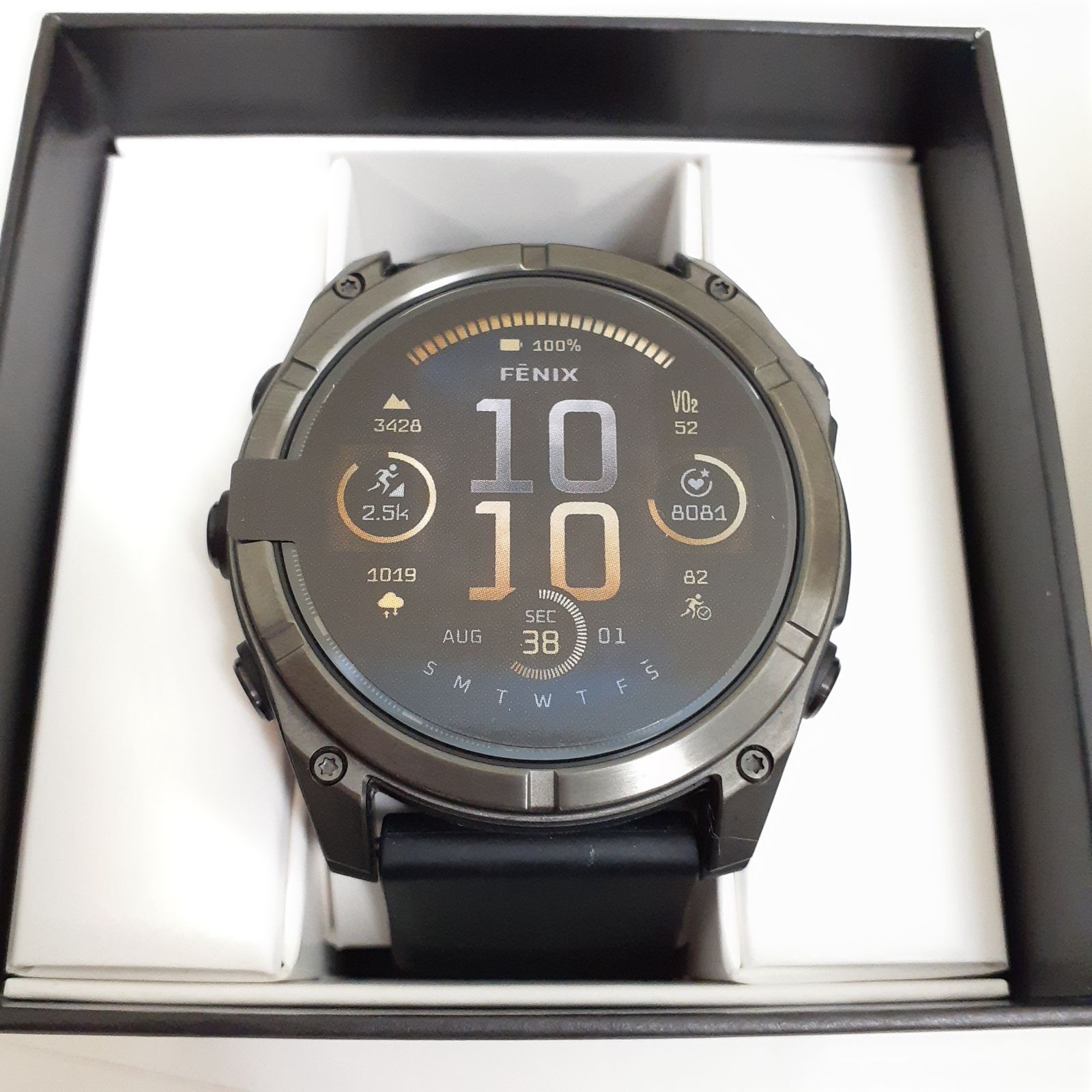 70 17 0810 GARMIN マルチスポーツGPSウォッチ FENIX 8 51 MM ガーミン AMOLED Ti Carbon Gray DLC Black 010 02905 62