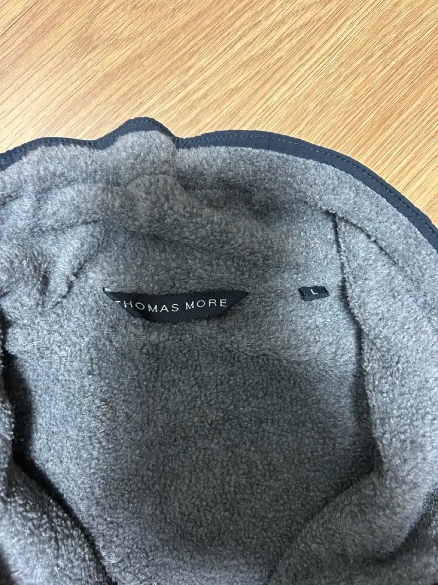 Thomas More(トマス・モア) Garyハーフジップアップ large(ラージ) ネイビー