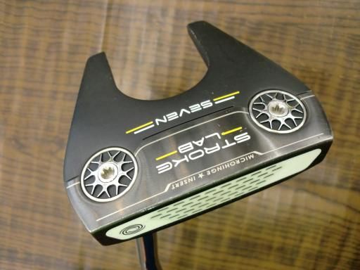 中古】 オデッセイ STROKE LAB BLACK SEVEN 35インチ パター PT
