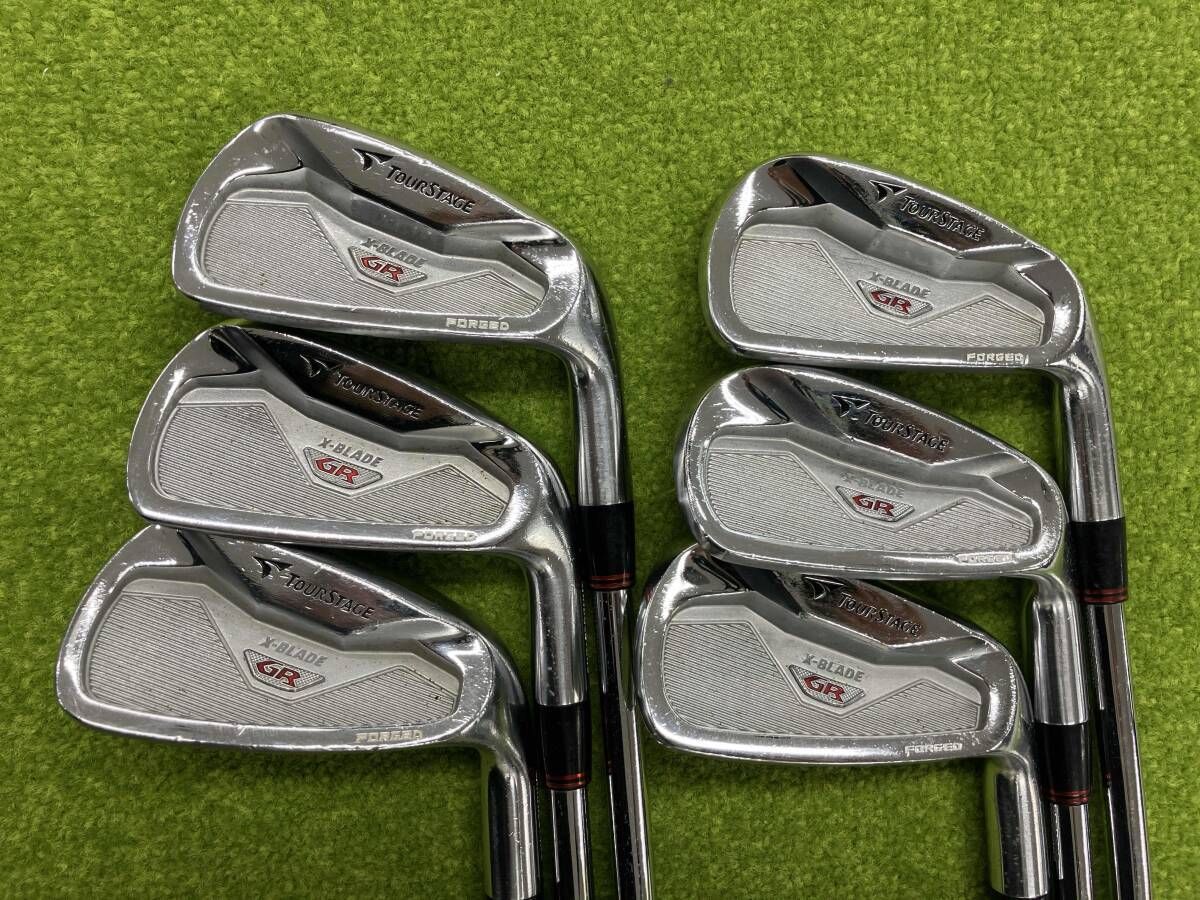 ブリヂストン BRIDGESTONE TOURSTAGE X BLADE GR アイアン6本セット