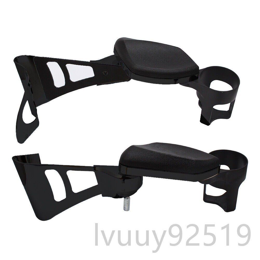 Harley ハーレー ツーリング エレクトラ ロードグライド ウルトラ トライグライド リア アームレスト ドリンクカップホルダー