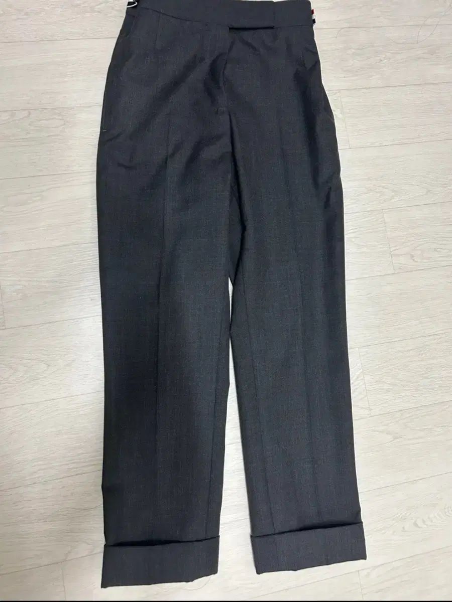 Thom Browne トム ブラウン ツイル ローライズ レディース スリムパンツ 36