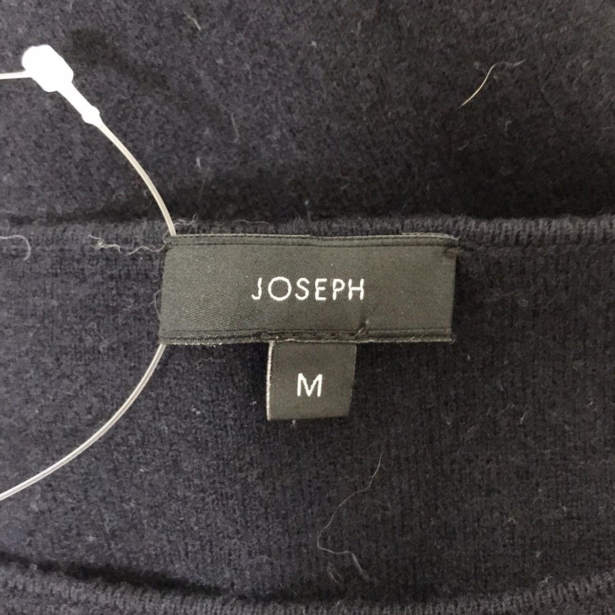 新品・未使用JOSEPH ジョゼフ　ニットセーター 48 ジョセフ JOSEPH ニット セーター 長袖 M オフホワイト KR.JR.NW