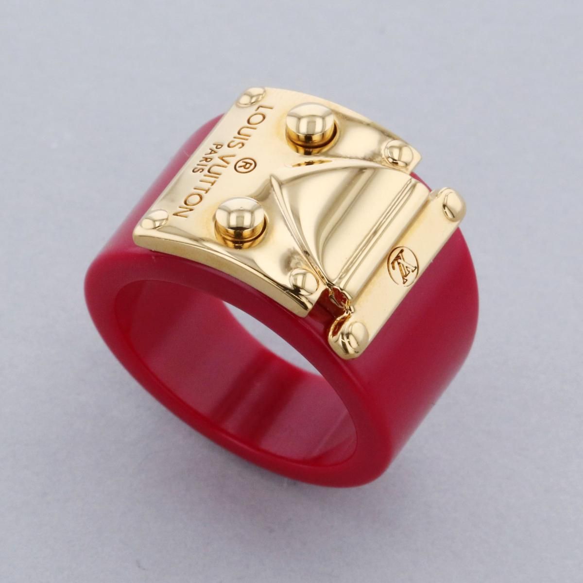 LOUIS VUITTON ルイヴィトン バーグ ロックミー リング 約13号 M66844