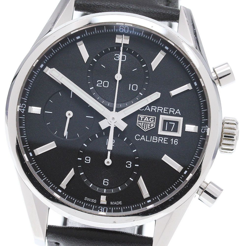 タグホイヤー TAG HEUER CBK2110.FC6266 カレラ キャリバー16 クロノグラフ デイト 自動巻き メンズ箱・保証書付き_870368