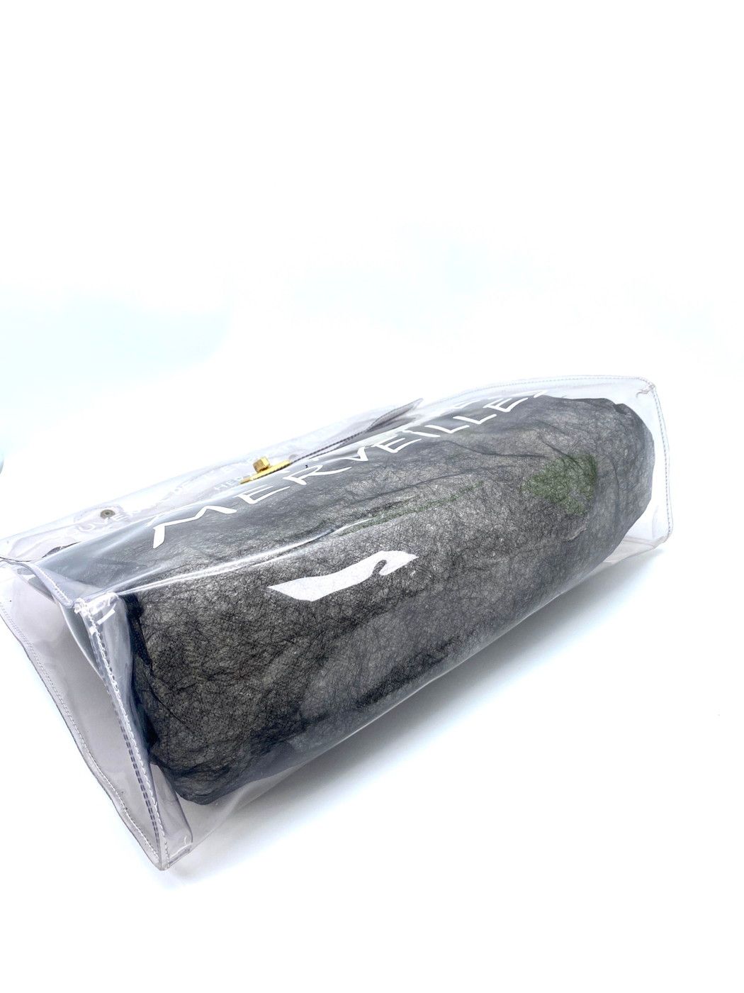 HERMES エルメス ビニールケリー クリアカラー ハンドバッグ HERMES エルメス ビニールケリー クリアカラー ハンドバッグ