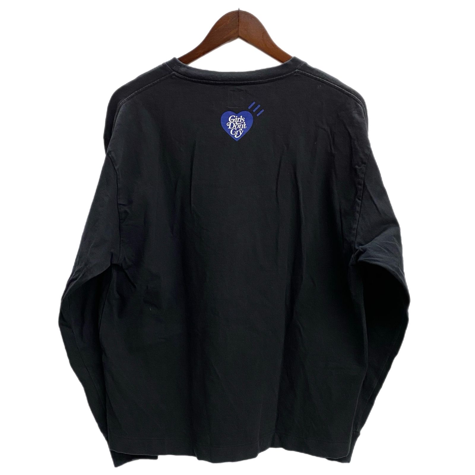 ヒューマンメイド WHITE DAY L/S T-SHIRT - BLACK 20230305014855-1.jpg