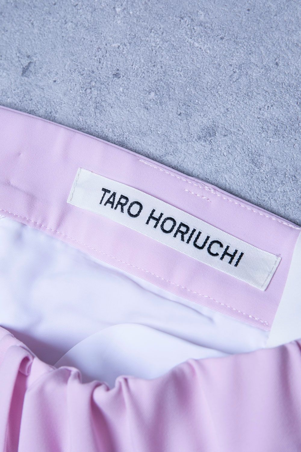 TARO HORIUCHI タロウ ホリウチ サイドラインマキシワイドパンツ